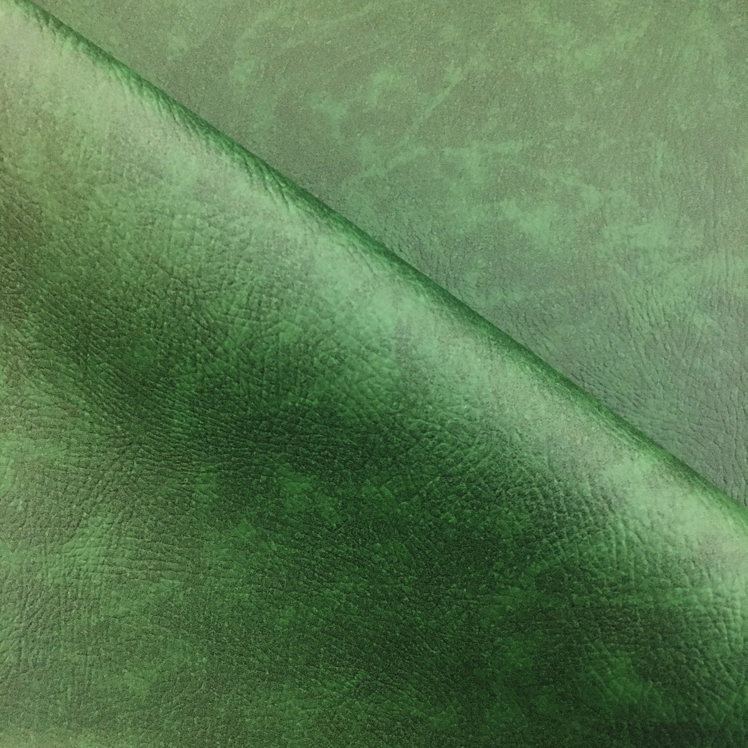 Green faux leather fabric deals